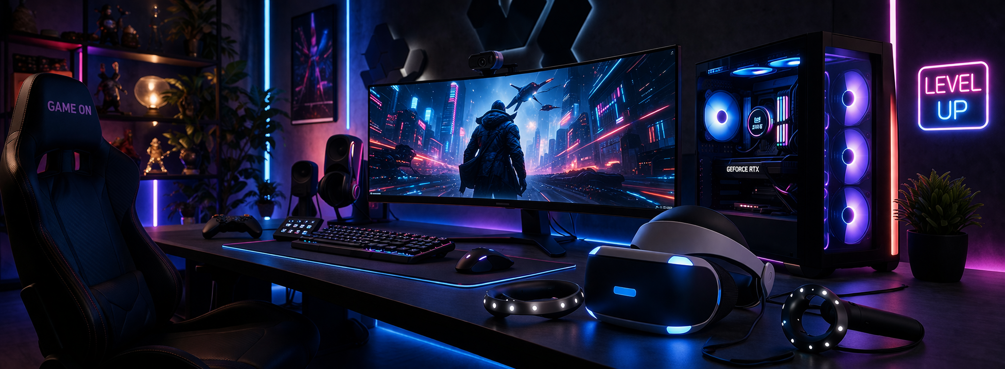 Gaming und VR Setup