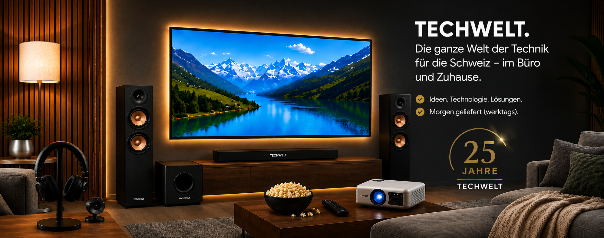 Home Cinema und Unterhaltung für zu Hause